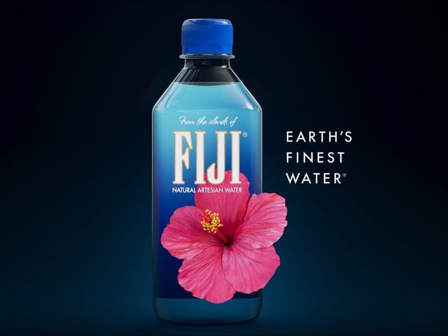 Fiji water.