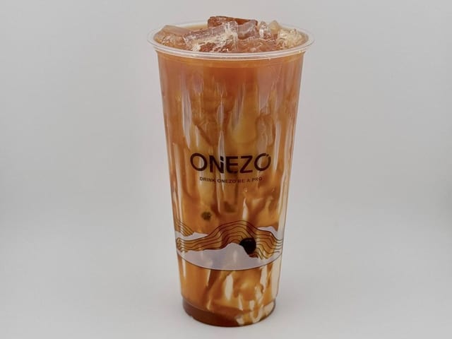 Apple Milk Tea.